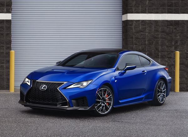 Le coupé Lexus RC F affiche des performances en hausse