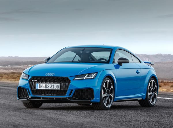 L'Audi TT RS Coupé arbore un look plus musclé
