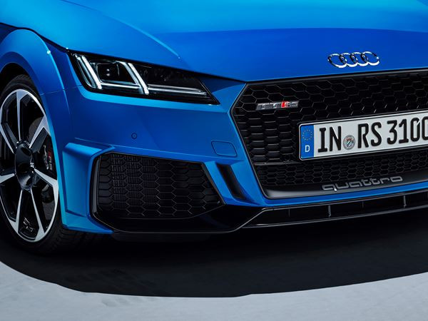 L'Audi TT RS Coupé arbore un look plus musclé