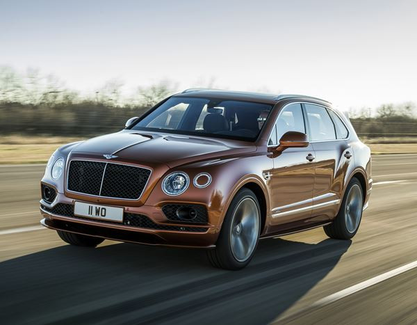 Le SUV Bentley Bentayga Speed embarque un moteur W12 6.0 litres de 635 ch