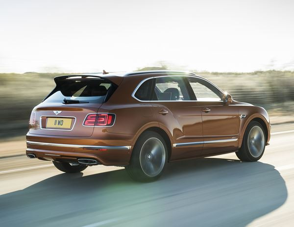 Le SUV Bentley Bentayga Speed embarque un moteur W12 6.0 litres de 635 ch