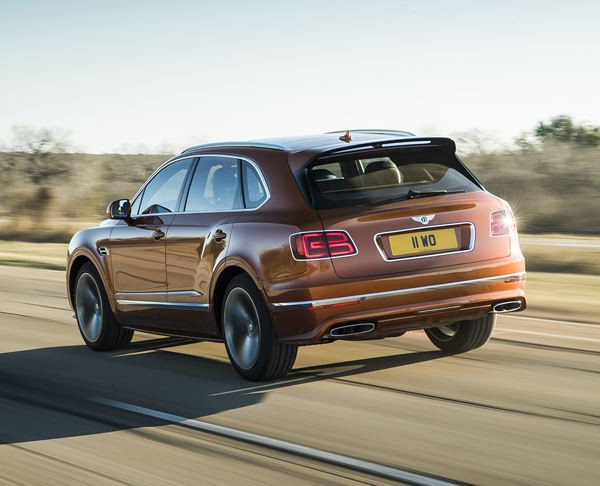 Le SUV Bentley Bentayga Speed embarque un moteur W12 6.0 litres de 635 ch