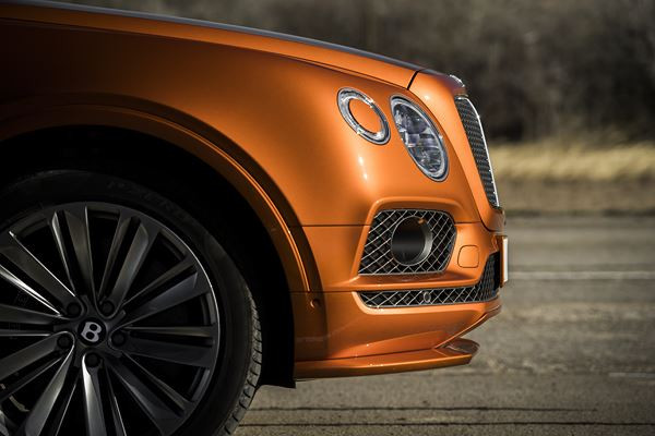 Le SUV Bentley Bentayga Speed embarque un moteur W12 6.0 litres de 635 ch