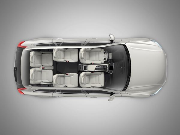 Le grand SUV Volvo XC90 restylé s'offre de subtiles retouches