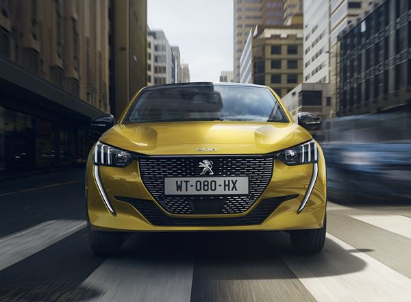 La Peugeot 208 affiche un style distinctif affuté