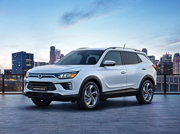 Le SUV du segment C SsangYong Korando affiche un design contemporain