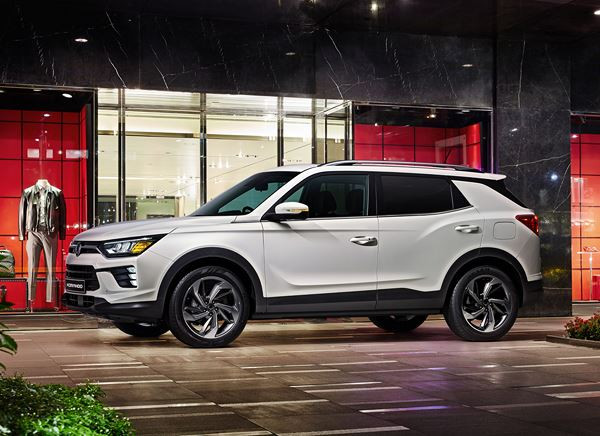 Le SUV du segment C SsangYong Korando affiche un design contemporain