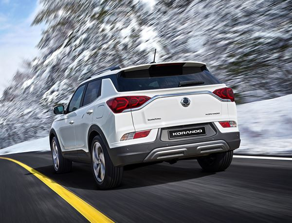 Le SUV du segment C SsangYong Korando affiche un design contemporain