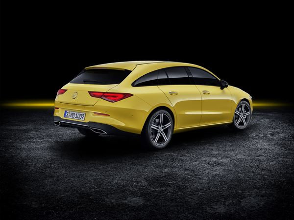 La Mercedes-Benz CLA Shooting Brake présente une silhouette athlétique