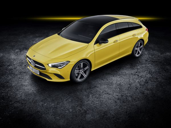 La Mercedes-Benz CLA Shooting Brake présente une silhouette athlétique