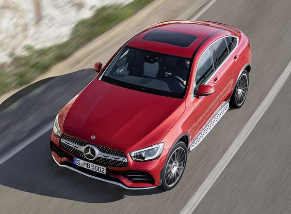 Le Mercedes GLC Coupé allie la fonctionnalité d’un SUV à la sportivité d’un coupé