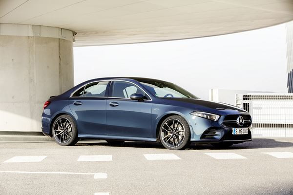La Mercedes-AMG A 35 4Matic Berline délivre une puissance de 306 ch
