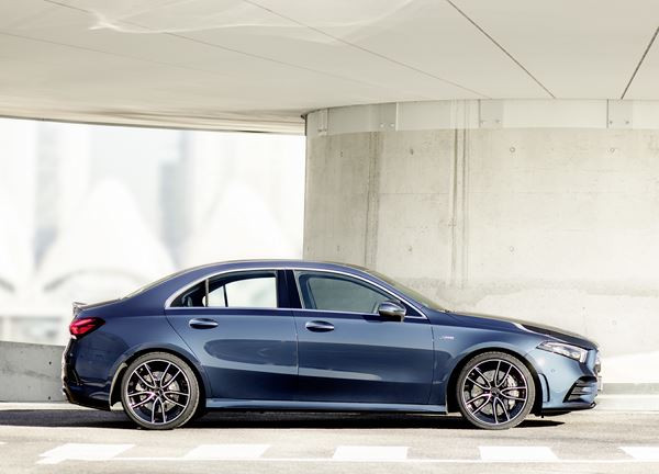 La Mercedes-AMG A 35 4Matic Berline délivre une puissance de 306 ch