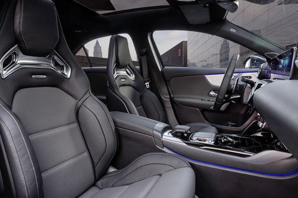 La Mercedes-AMG A 35 4Matic Berline délivre une puissance de 306 ch