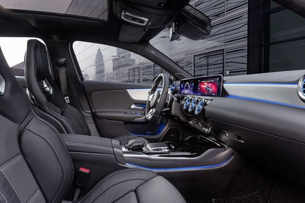 La Mercedes-AMG A 35 4Matic Berline délivre une puissance de 306 ch
