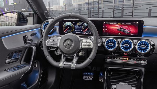 La Mercedes-AMG A 35 4Matic Berline délivre une puissance de 306 ch