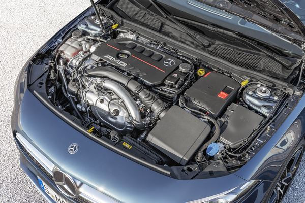 La Mercedes-AMG A 35 4Matic Berline délivre une puissance de 306 ch