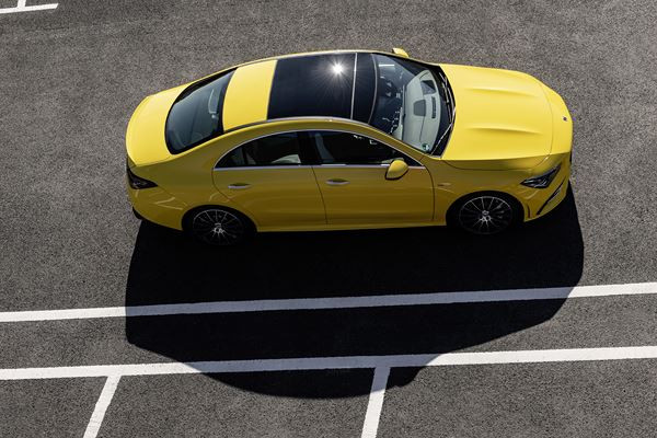 La Mercedes-AMG CLA 35 4Matic embarque un moteur turbo 4 cylindres de 306 ch