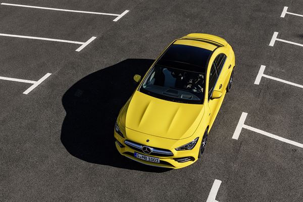 La Mercedes-AMG CLA 35 4Matic embarque un moteur turbo 4 cylindres de 306 ch