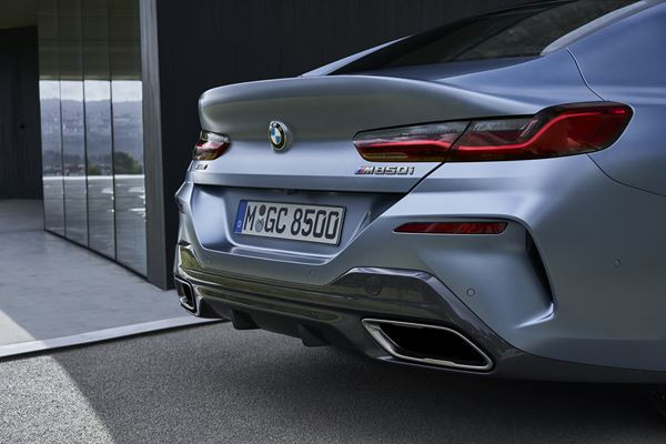 La BMW Série 8 Gran Coupé affiche une silhouette affirmée