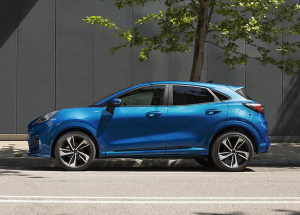 Le SUV urbain Ford Puma affiche une carrure athlétique