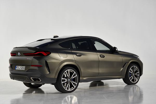 La BMW X6 de troisième génération bénéficie de proportions athlétiques