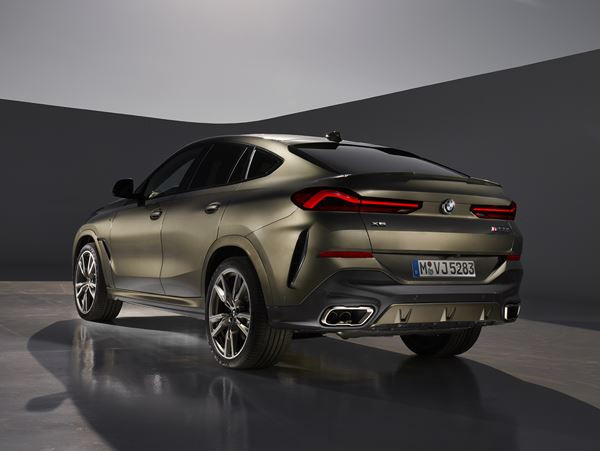 La BMW X6 de troisième génération bénéficie de proportions athlétiques
