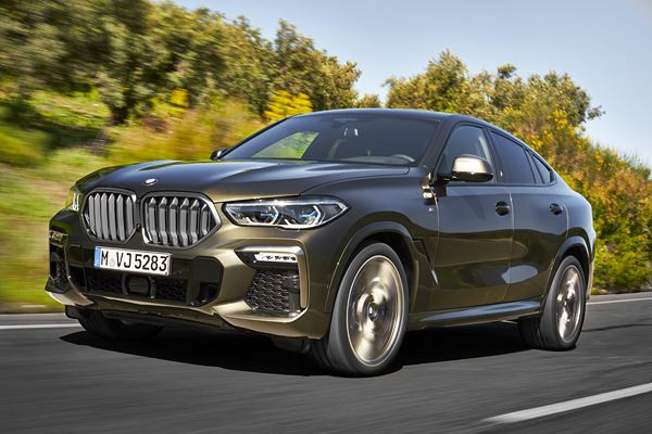 La BMW X6 de troisième génération bénéficie de proportions athlétiques