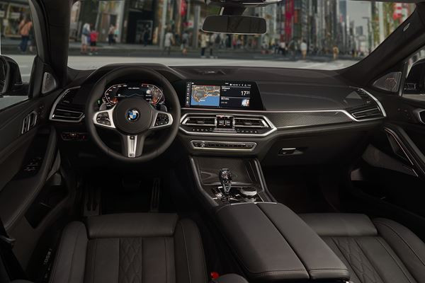 La BMW X6 de troisième génération bénéficie de proportions athlétiques