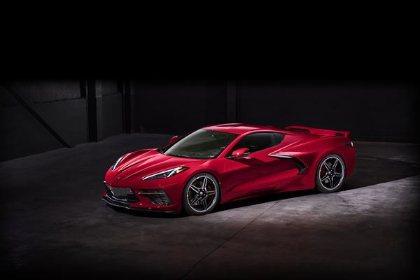 La Chevrolet Corvette Stingray adopte une configuration à moteur central