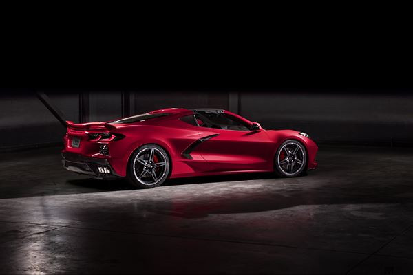 La Chevrolet Corvette Stingray adopte une configuration à moteur central