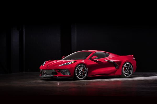 La Chevrolet Corvette Stingray adopte une configuration à moteur central