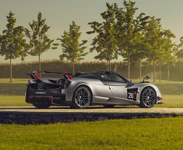 Le Pagani Huayra Roadster BC embarque un V12 de plus de 800 ch