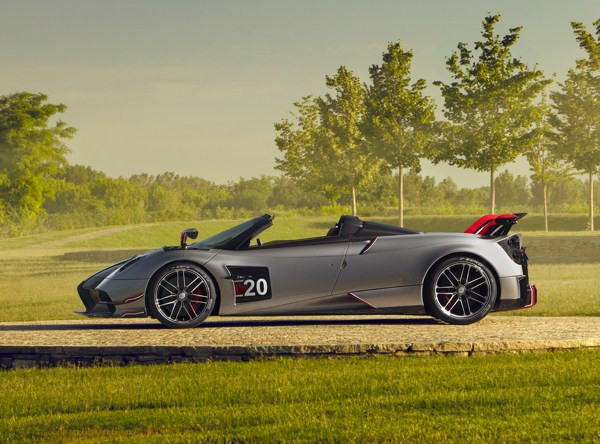Le Pagani Huayra Roadster BC embarque un V12 de plus de 800 ch