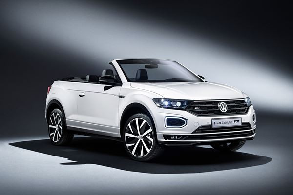 Le crossover compact Volkswagen T-Roc se décline en version décapotable