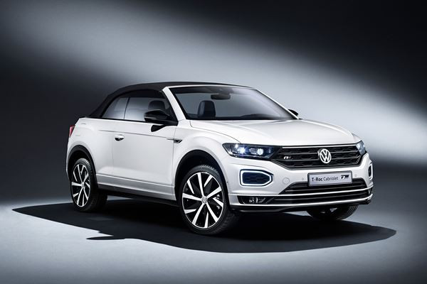 Le crossover compact Volkswagen T-Roc se décline en version décapotable