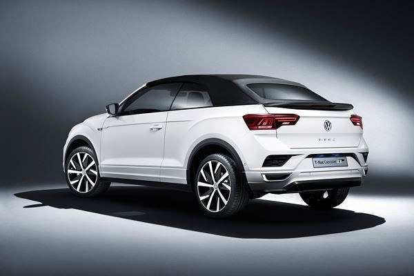 Le crossover compact Volkswagen T-Roc se décline en version décapotable