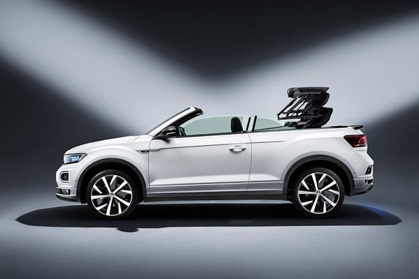 Le crossover compact Volkswagen T-Roc se décline en version décapotable