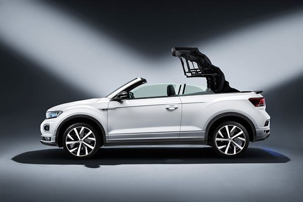 Le crossover compact Volkswagen T-Roc se décline en version décapotable