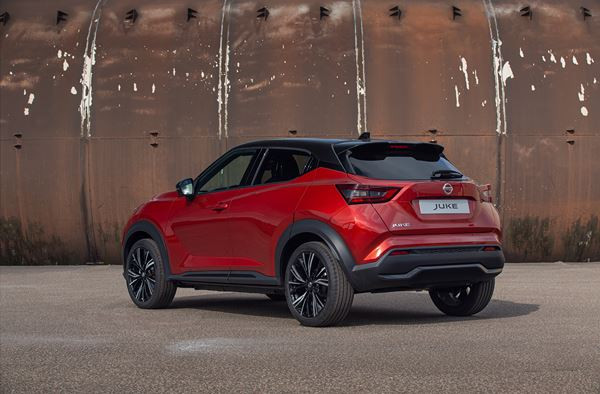 Le crossover urbain Nissan Juke adopte un design athlétique