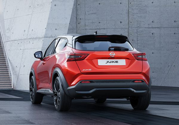 Le crossover urbain Nissan Juke adopte un design athlétique