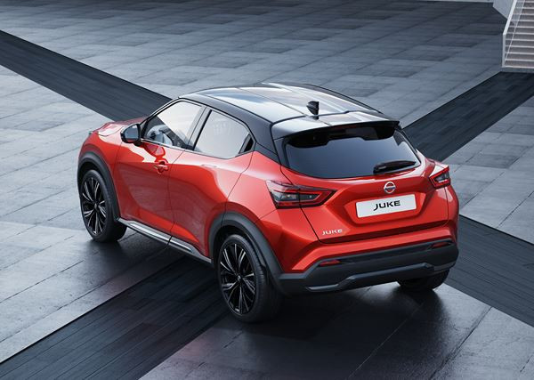 Le crossover urbain Nissan Juke adopte un design athlétique