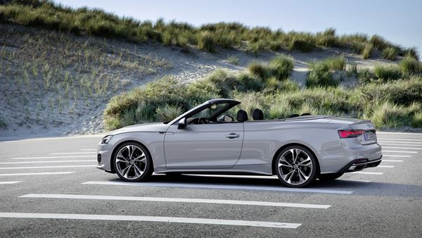 L’Audi A5 Cabriolet affiche un look sportif plus marqué