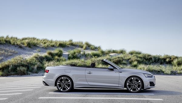 L’Audi A5 Cabriolet affiche un look sportif plus marqué