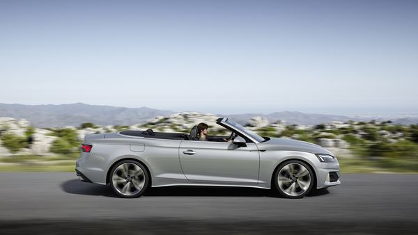 L’Audi A5 Cabriolet affiche un look sportif plus marqué