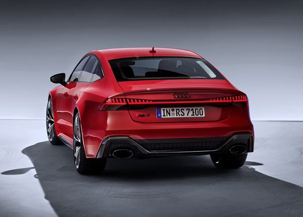 L'Audi RS 7 Sportback embarque un V8 bi-turbo 4.0 TFSI débitant 600 ch