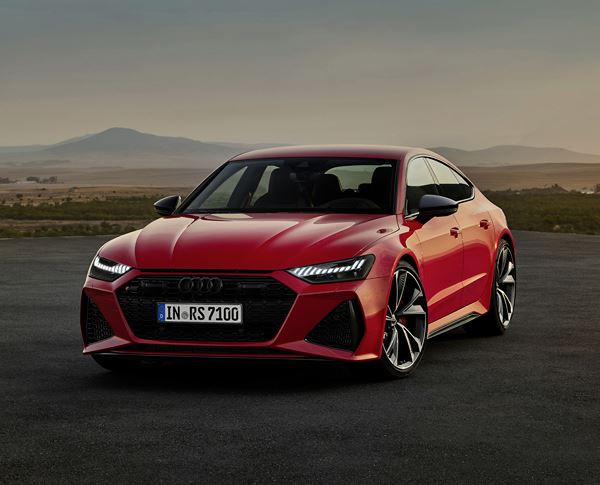 L'Audi RS 7 Sportback embarque un V8 bi-turbo 4.0 TFSI débitant 600 ch