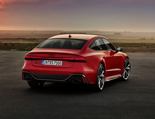 L'Audi RS 7 Sportback embarque un V8 bi-turbo 4.0 TFSI débitant 600 ch
