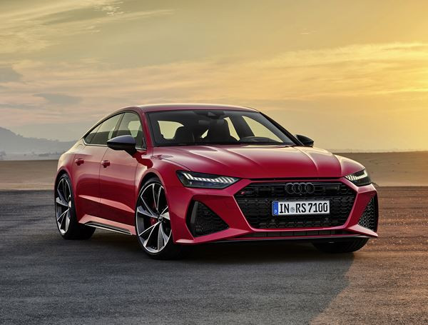 L'Audi RS 7 Sportback embarque un V8 bi-turbo 4.0 TFSI débitant 600 ch