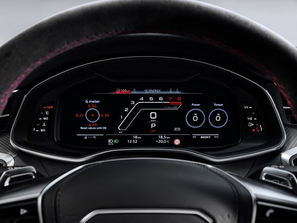 L'Audi RS 7 Sportback embarque un V8 bi-turbo 4.0 TFSI débitant 600 ch